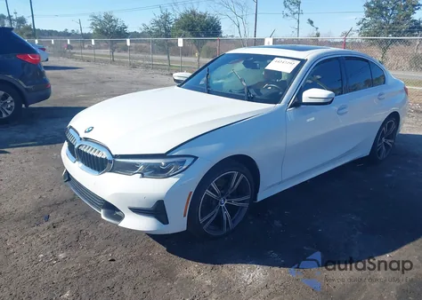 2021 BMW 330I из США, поврежденный, VIN 3MW5R1J09M8C13439